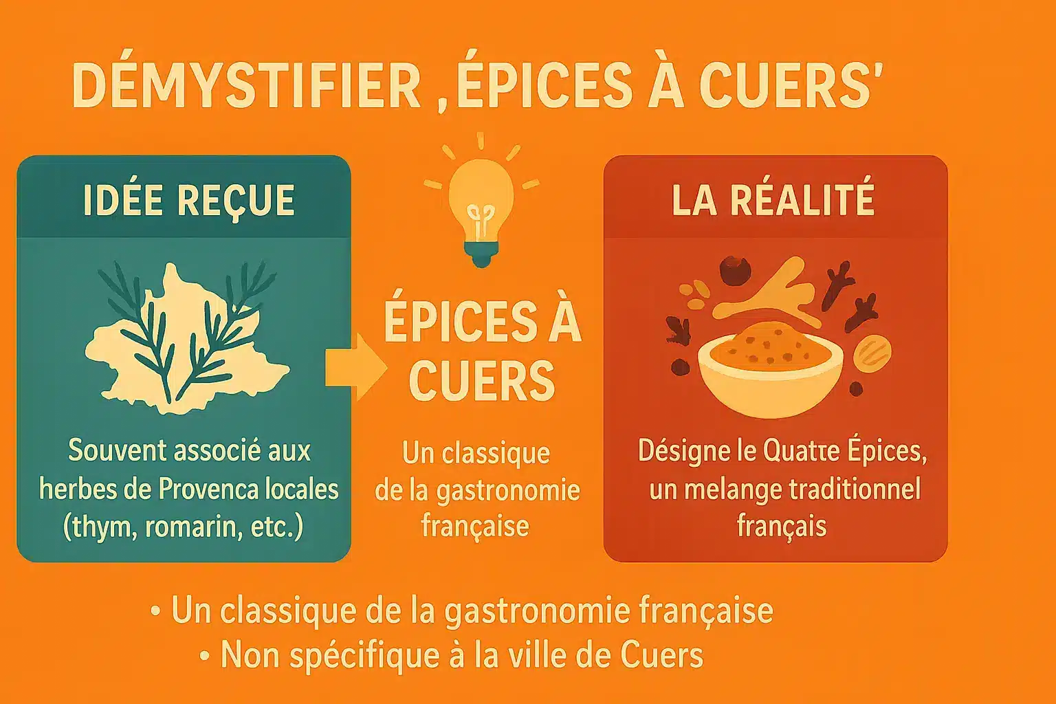 Mélange quatre-épices dans un bocal en verre avec cuillère en bois