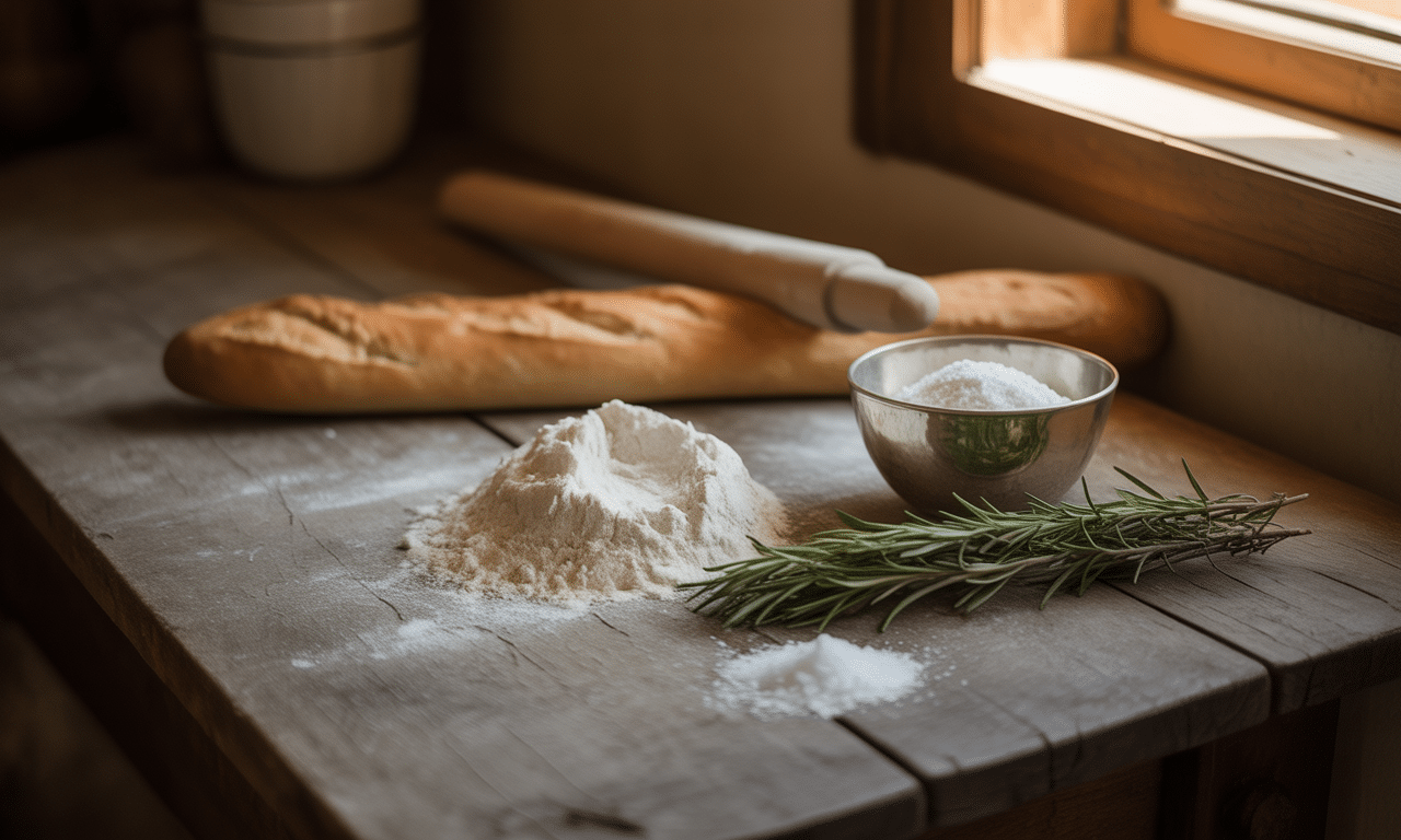 découvrez la recette facile de la baguette rustique sans pétrissage pour réaliser un pain maison croustillant, savoureux et doré, parfait pour accompagner tous vos repas.