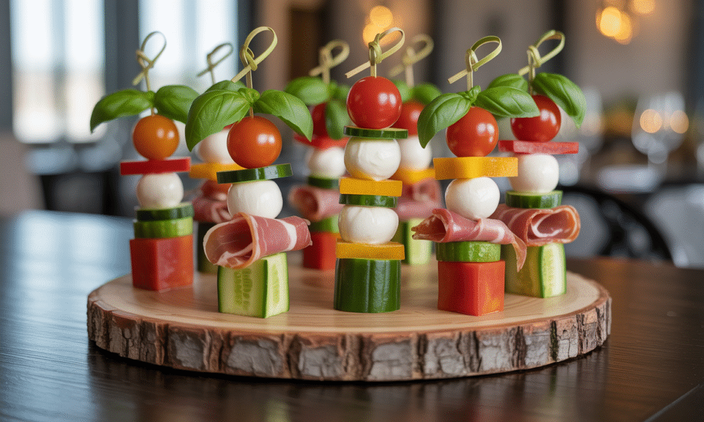 découvrez des idées originales de mini brochettes apéritives sans cuisson, parfaites pour surprendre et régaler vos invités lors de vos apéritifs et réceptions conviviales.
