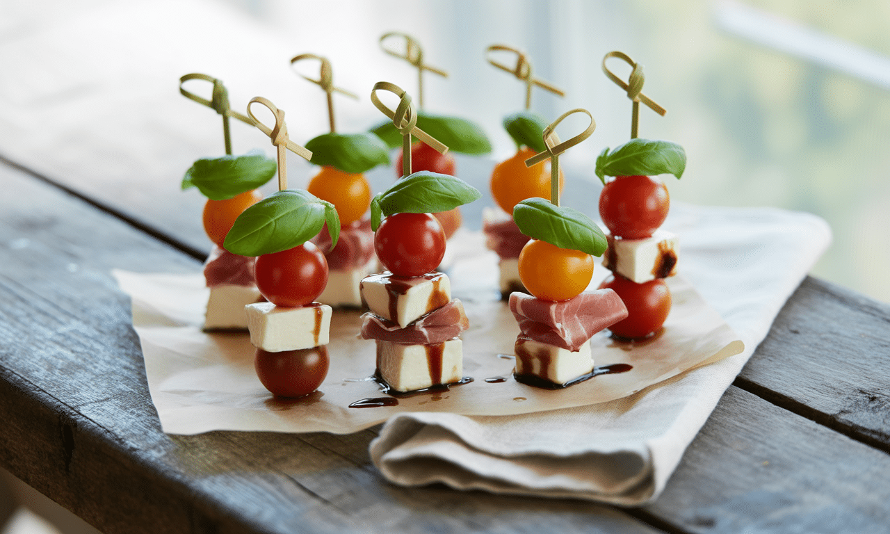 découvrez des idées créatives de mini brochettes apéritives sans cuisson pour surprendre et régaler vos invités lors de vos réceptions. astuces et conseils pour un apéritif facile, savoureux et original !