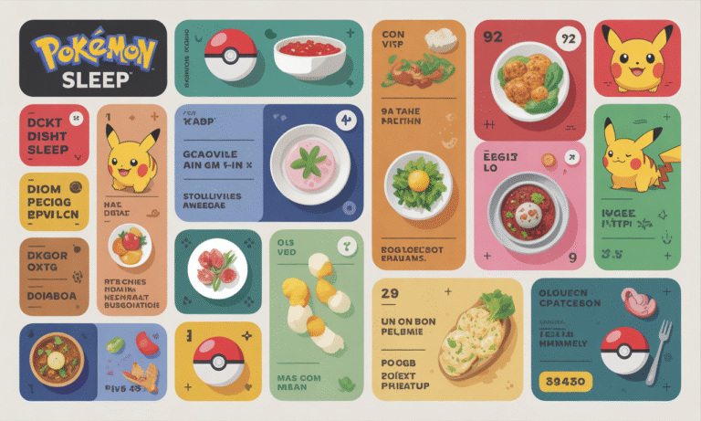 découvrez toutes les recettes et plats exclusifs de pokémon sleep ! apprenez à préparer chaque mets pour améliorer votre expérience de jeu et collectionner un maximum de pokémon grâce à notre guide complet.