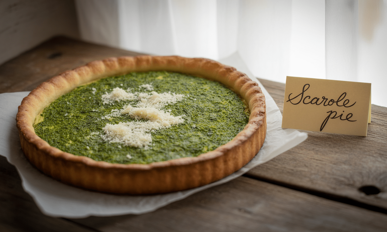 découvrez la véritable recette napolitaine de la tourte à la scarole, un plat traditionnel savoureux et facile à réaliser. secrets, ingrédients et astuces pour une tourte authentique à partager en famille ou entre amis.