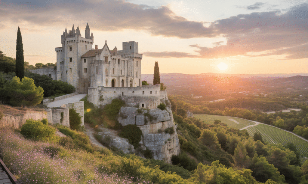 partez à la découverte du château des baux de provence, un joyau médiéval incontournable niché au cœur de la provence. explorez son histoire fascinante et profitez de panoramas exceptionnels lors de votre visite.