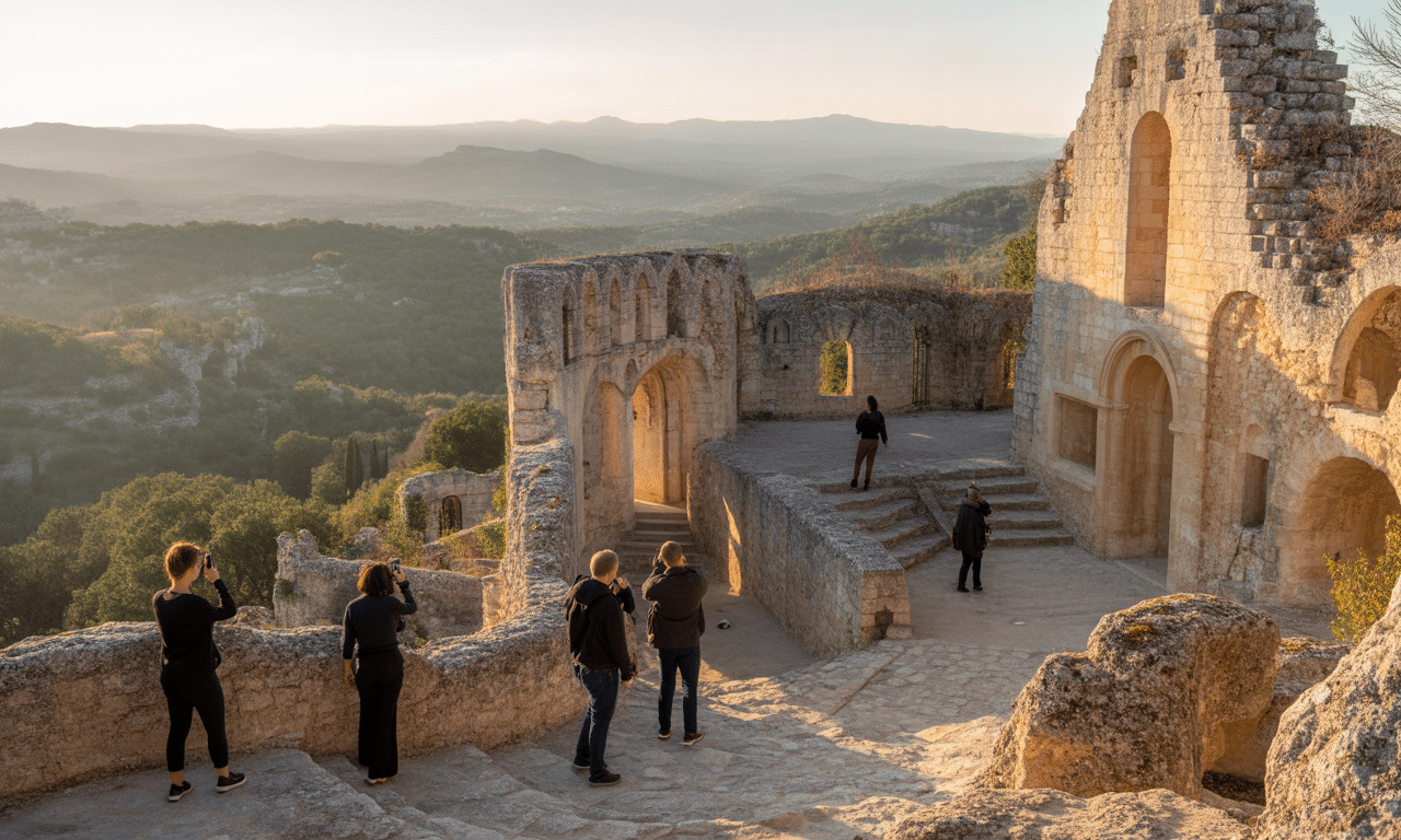 plongez au cœur de l’histoire avec le château des baux de provence, un majestueux joyau médiéval perché sur son rocher. partez à la découverte de ce site incontournable en provence et vivez une expérience unique entre patrimoine, panorama exceptionnel et animations fascinantes.