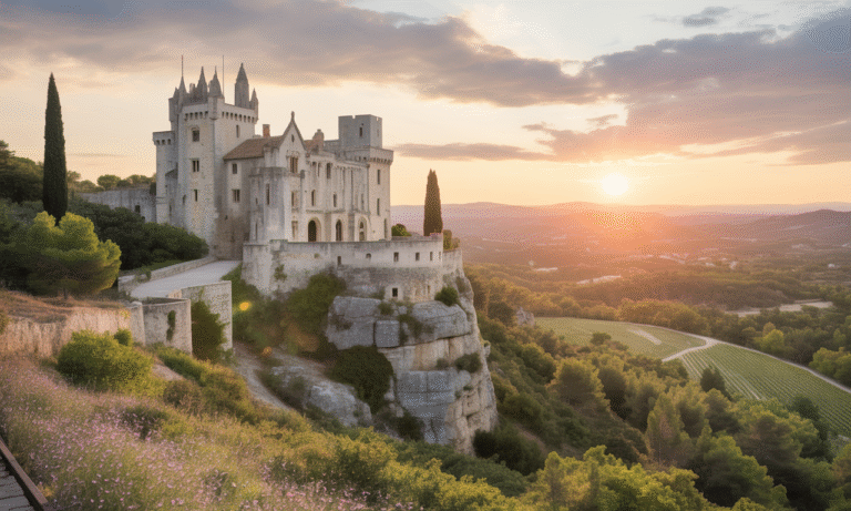 partez à la découverte du château des baux de provence, un joyau médiéval incontournable niché au cœur de la provence. explorez son histoire fascinante et profitez de panoramas exceptionnels lors de votre visite.