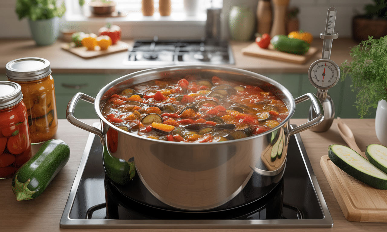 découvrez combien de temps il faut pour stériliser efficacement de la ratatouille cuite, et obtenez des conseils pratiques pour conserver votre plat maison en toute sécurité.