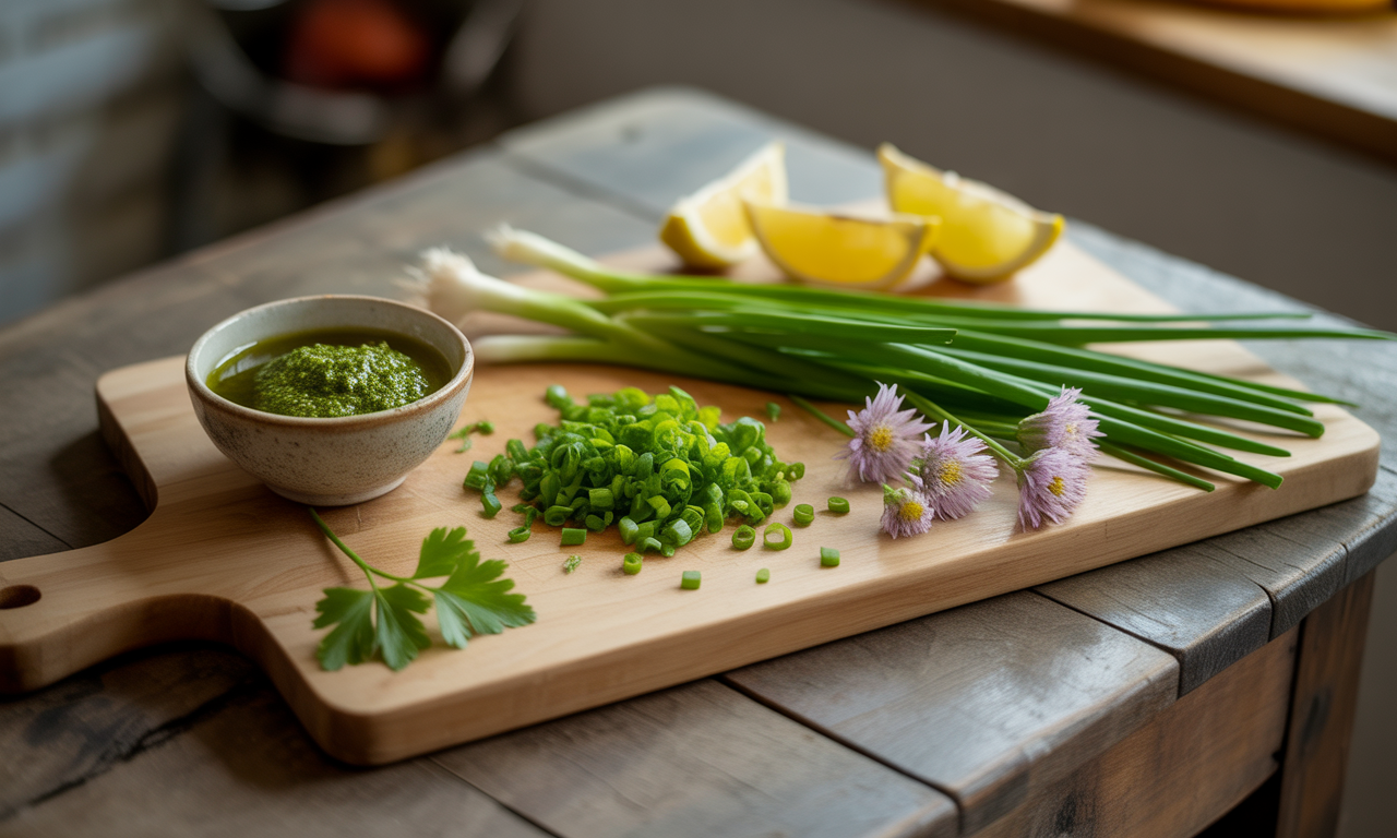 découvrez les meilleures alternatives à la ciboulette pour parfumer vos plats en cuisine. conseils, idées et astuces pour remplacer facilement la ciboulette avec d'autres herbes aromatiques.