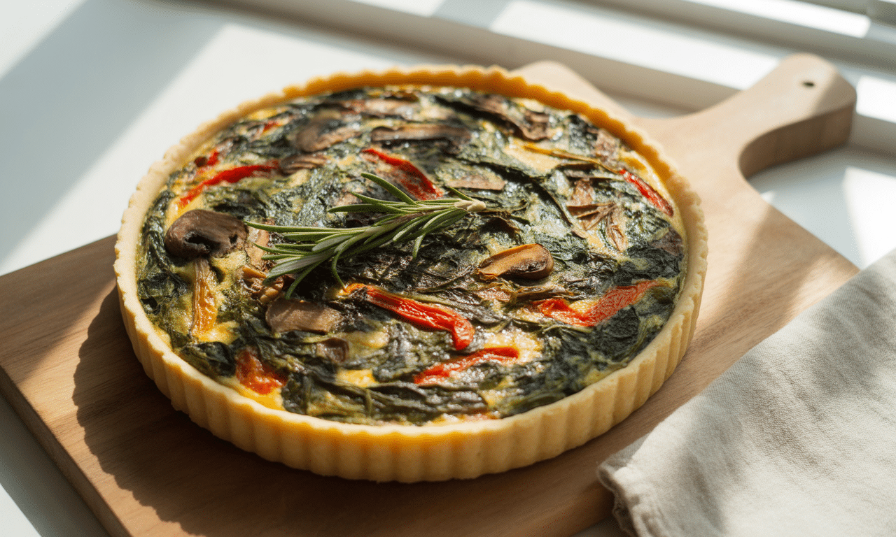 découvrez notre recette facile de quiche aux légumes sans pâte, idéale pour un repas léger et savoureux. rapide à préparer, pleine de goût et parfaite pour une alimentation équilibrée !