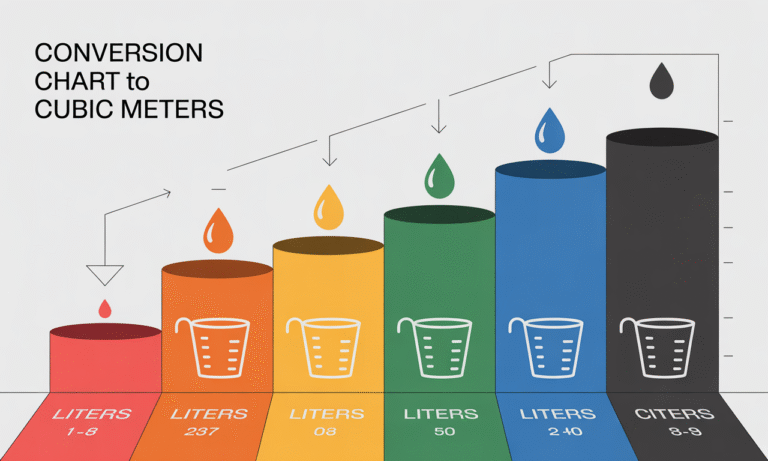 découvrez notre guide simple sur le tableau de conversion des litres en mètres cubes. apprenez facilement à convertir vos volumes pour tous vos besoins quotidiens ou professionnels.