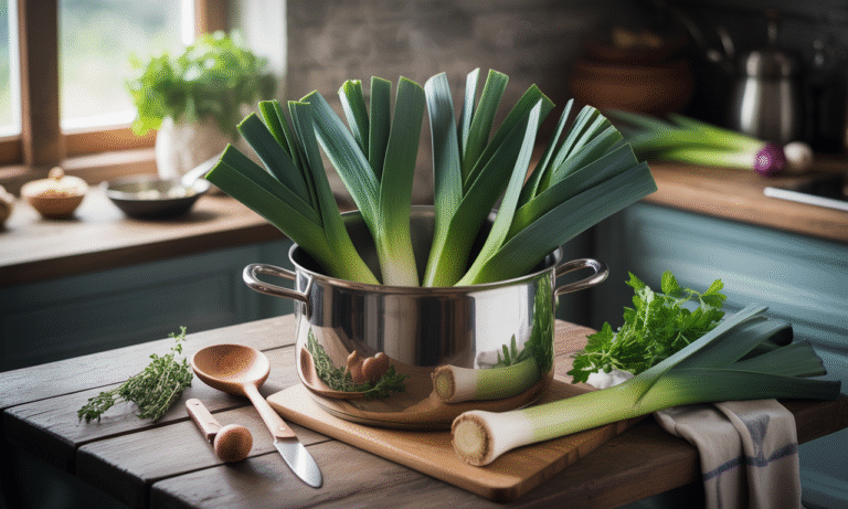 découvrez combien de temps cuire des poireaux en cocotte et profitez de nos astuces et conseils pratiques pour des poireaux tendres et savoureux à chaque fois.