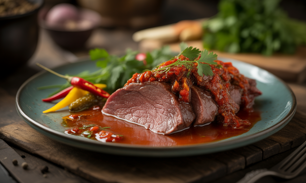 découvrez tout sur la langue de bœuf à la sauce piquante : recette détaillée, astuces de préparation et conseils pour un plat savoureux et réussi à chaque fois.